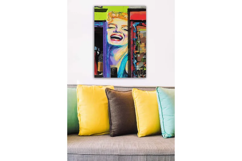 Dekorativ Canvastavla 50x70 cm - Flerfärgad - Inredning - Tavlor & konst - Canvastavlor