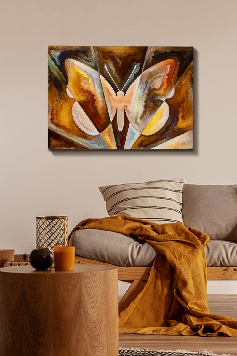 Dekorativ Canvastavla 50x70 cm - Flerfärgad - Inredning - Tavlor & konst - Canvastavlor