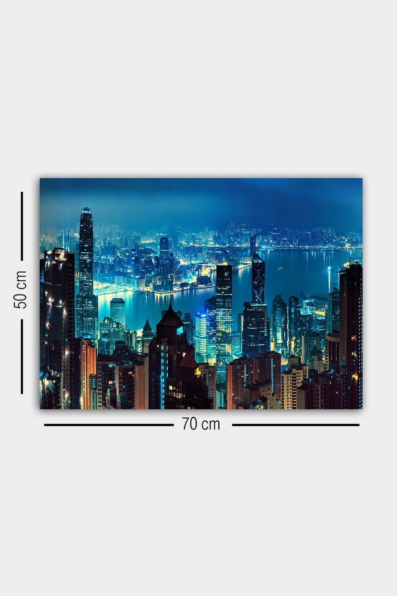 Dekorativ Canvastavla 50x70 cm - Flerfärgad - Inredning - Tavlor & konst - Canvastavlor