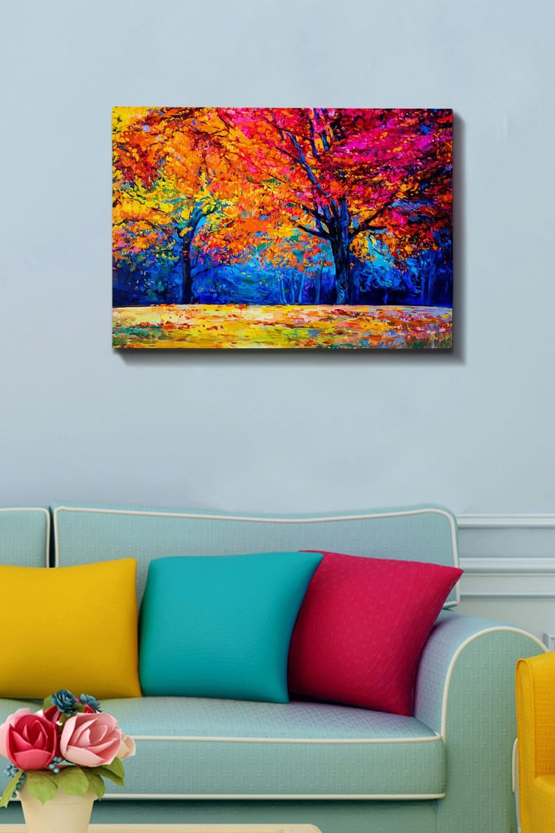 Dekorativ Canvastavla 50x70 cm - Flerfärgad - Inredning - Tavlor & konst - Canvastavlor