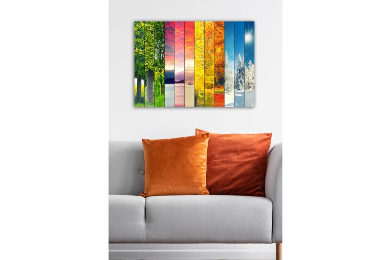 Dekorativ Canvastavla 50x70 cm - Flerfärgad - Inredning - Tavlor & konst - Canvastavlor