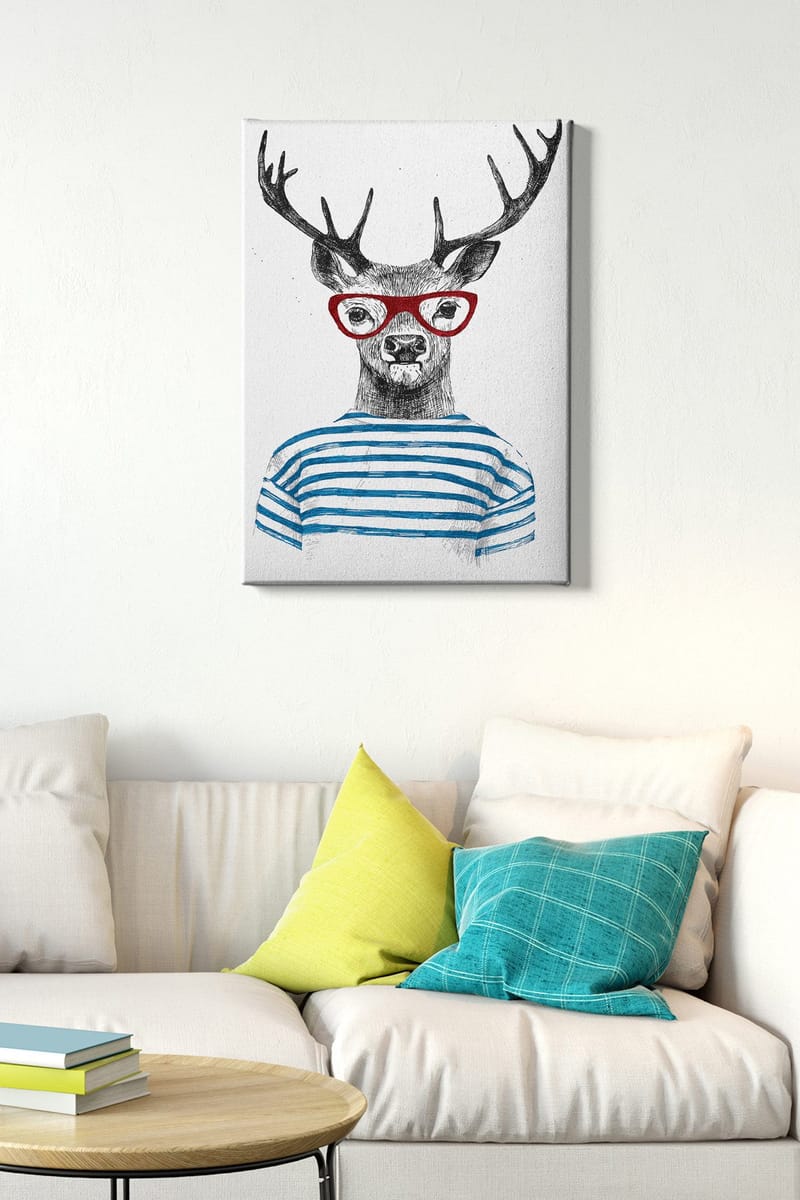 Dekorativ Canvastavla 50x70 cm - Flerfärgad - Inredning - Tavlor & konst - Canvastavlor