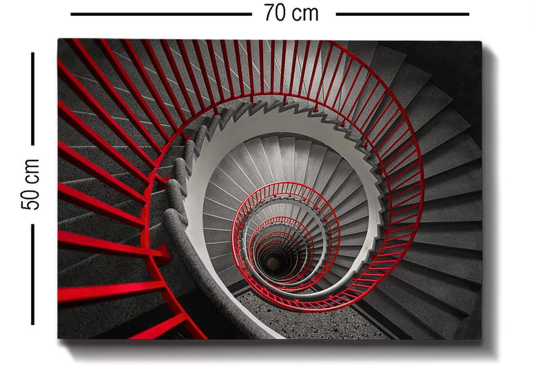 Dekorativ Canvastavla 50x70 cm - Flerfärgad - Inredning - Tavlor & konst - Canvastavlor