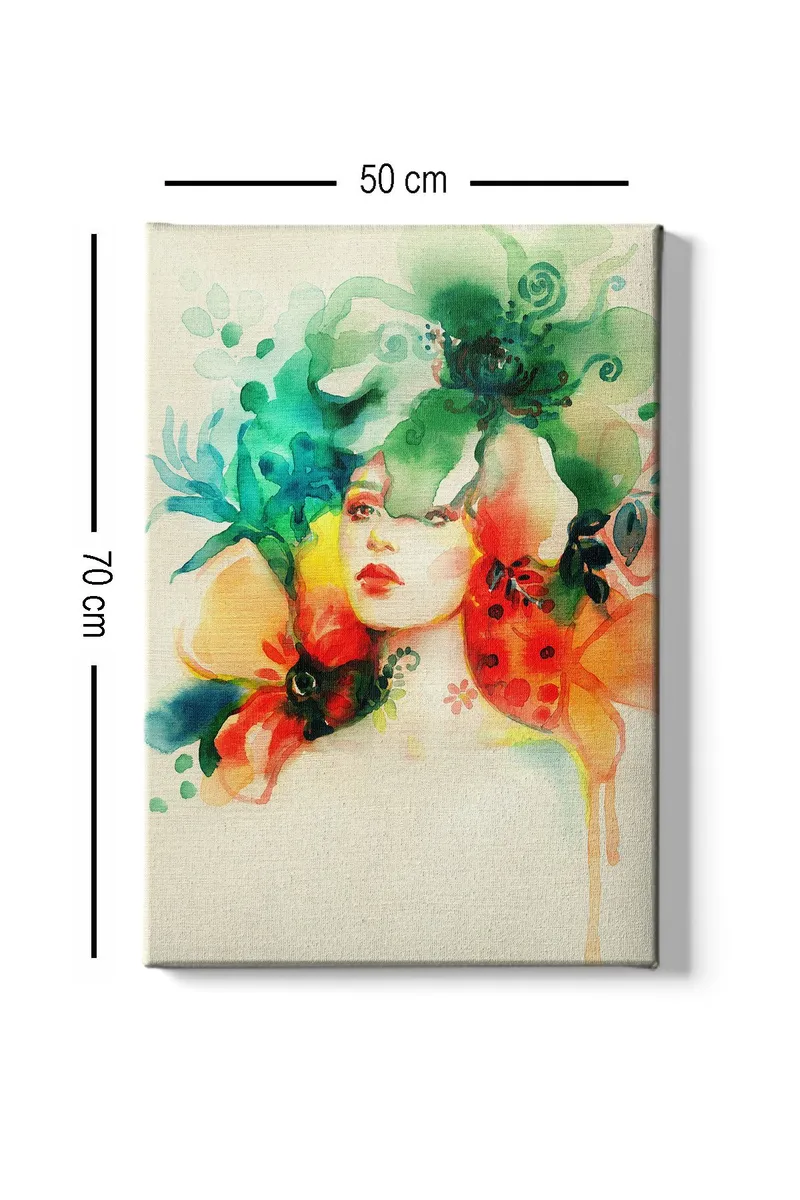 Dekorativ Canvastavla 50x70 cm - Flerfärgad - Inredning - Tavlor & konst - Canvastavlor