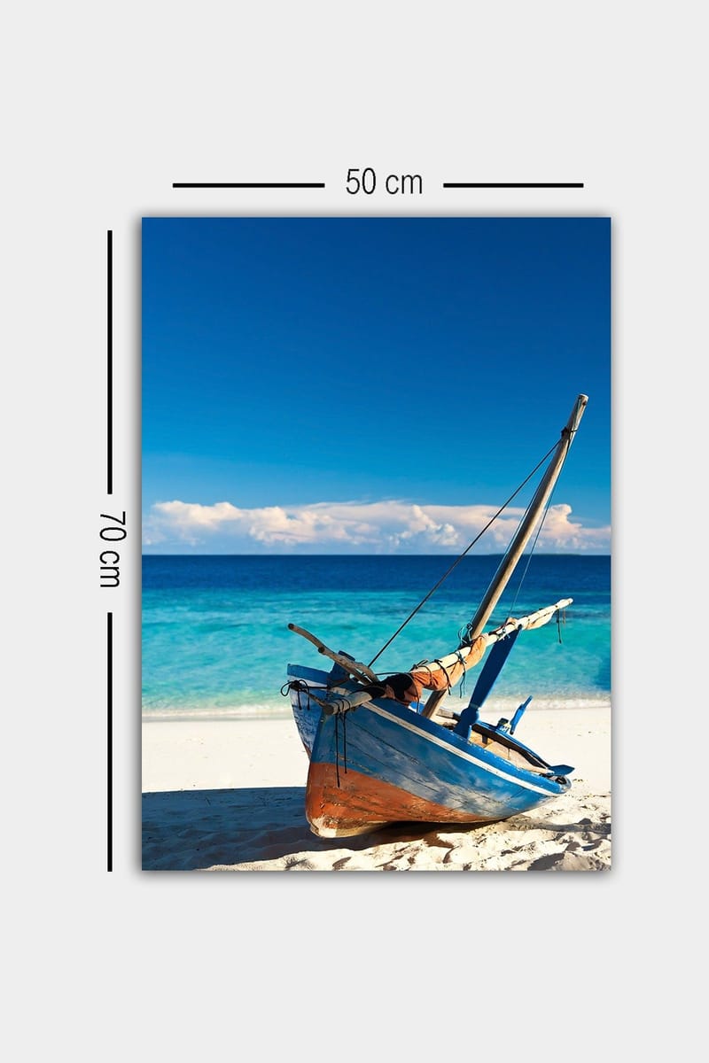 Dekorativ Canvastavla 50x70 cm - Flerfärgad - Inredning - Tavlor & konst - Canvastavlor