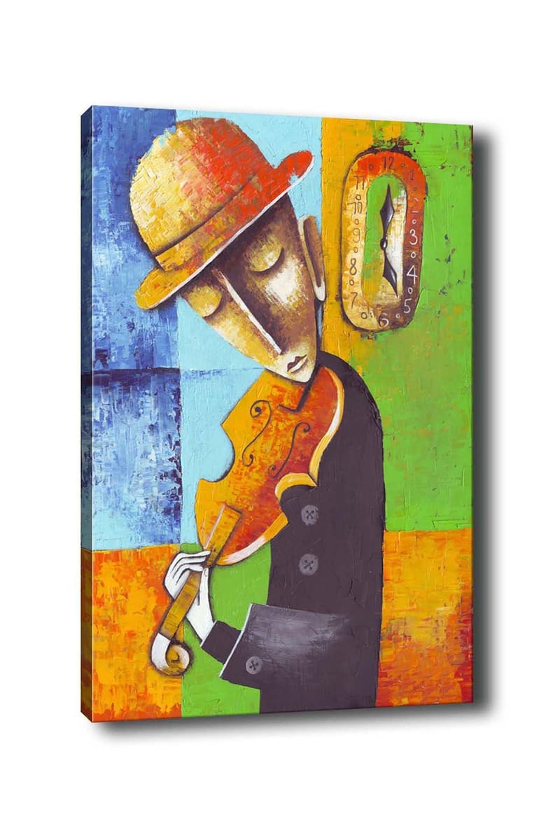 Dekorativ Canvastavla 50x70 cm - Flerfärgad - Inredning - Tavlor & konst - Canvastavlor