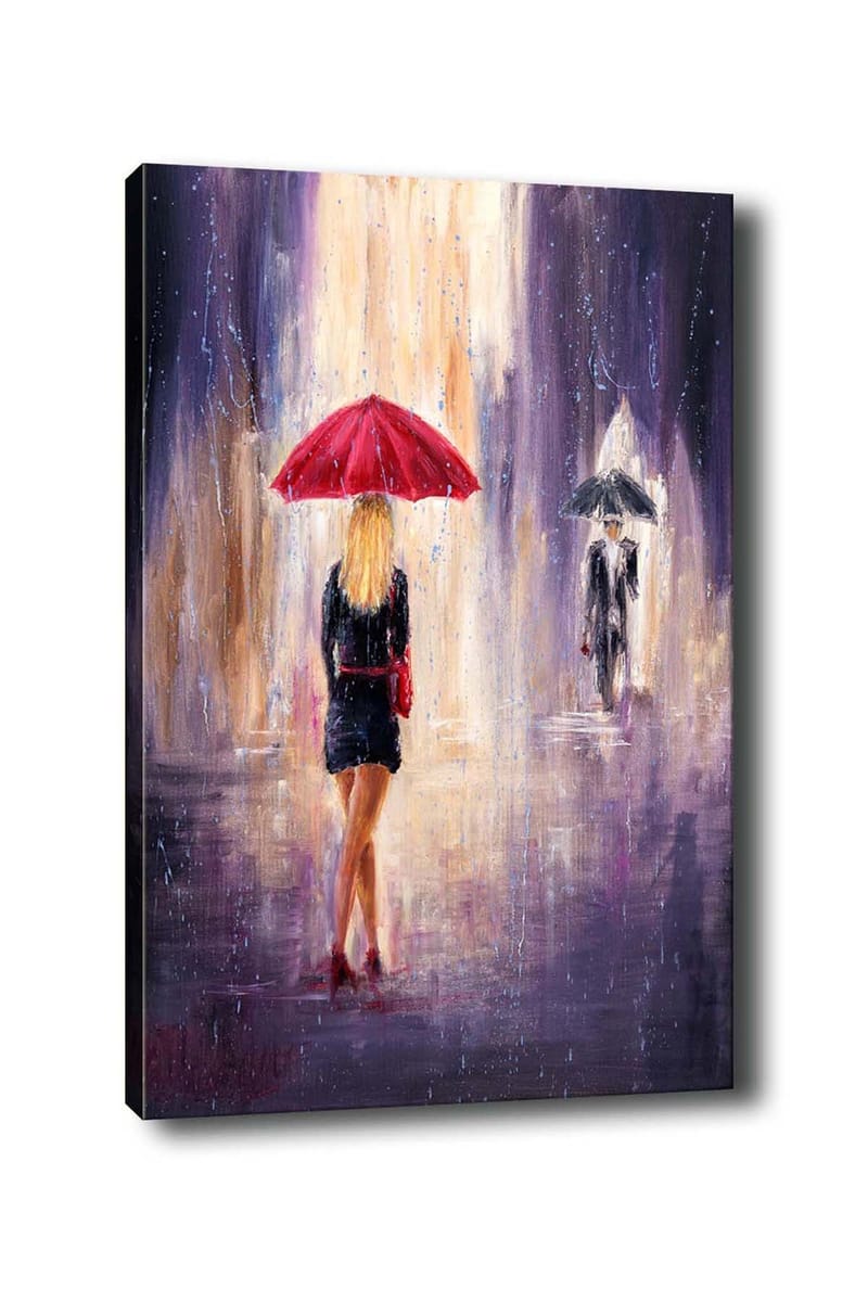 Dekorativ Canvastavla 50x70 cm - Flerfärgad - Inredning - Tavlor & konst - Canvastavlor