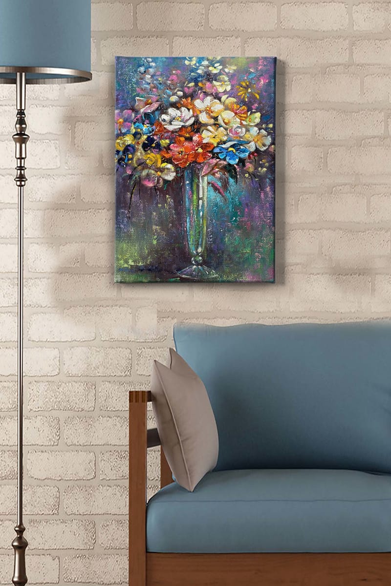 Dekorativ Canvastavla 50x70 cm - Flerfärgad - Inredning - Tavlor & konst - Canvastavlor