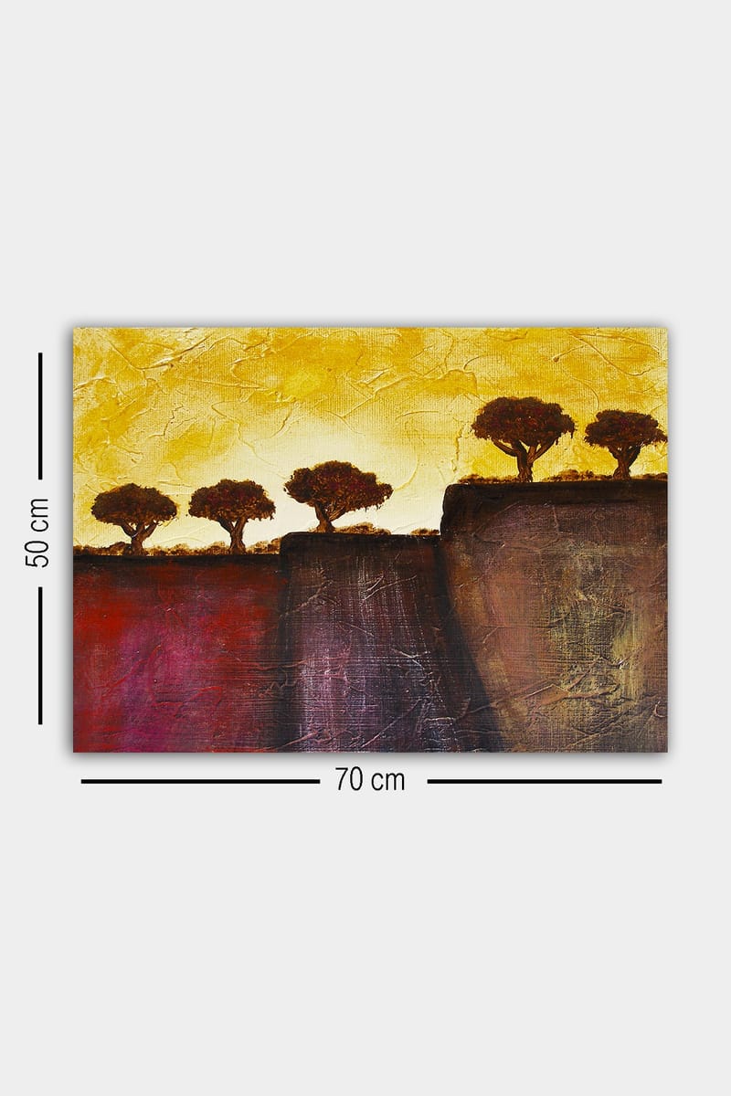 Dekorativ Canvastavla 50x70 cm - Flerfärgad - Inredning - Tavlor & konst - Canvastavlor