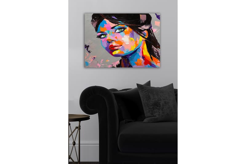 Dekorativ Canvastavla 50x70 cm - Flerfärgad - Inredning - Tavlor & konst - Canvastavlor