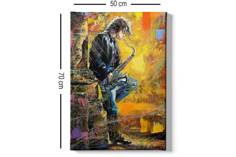 Dekorativ Canvastavla 50x70 cm - Flerfärgad - Inredning - Tavlor & konst - Canvastavlor