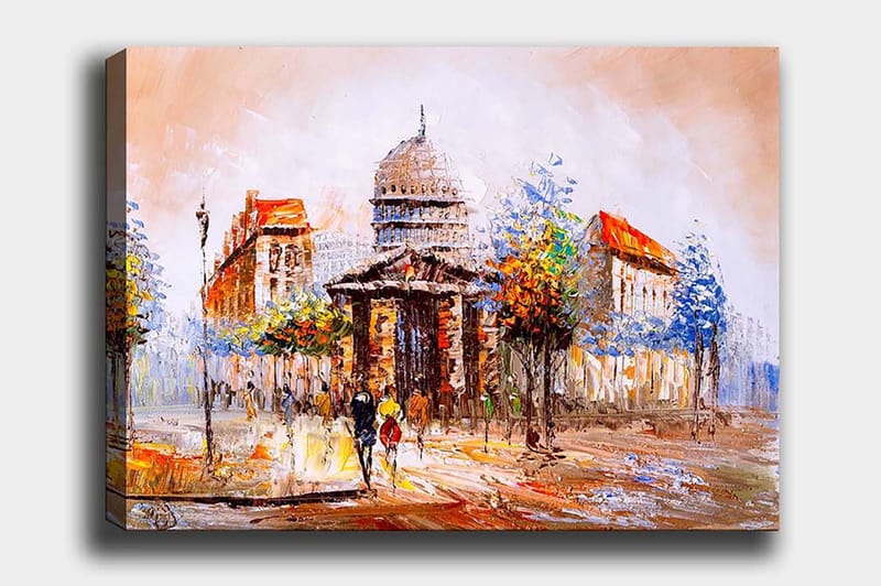 Dekorativ Canvastavla 50x70 cm - Flerfärgad - Inredning - Tavlor & konst - Canvastavlor