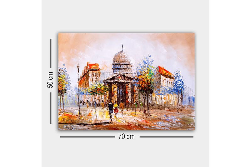 Dekorativ Canvastavla 50x70 cm - Flerfärgad - Inredning - Tavlor & konst - Canvastavlor