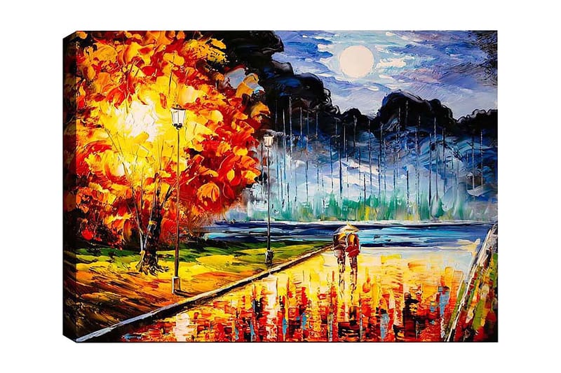 Dekorativ Canvastavla 50x70 cm - Flerfärgad - Inredning - Tavlor & konst - Canvastavlor