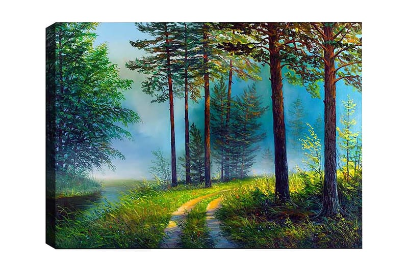 Dekorativ Canvastavla 50x70 cm - Flerfärgad - Inredning - Tavlor & konst - Canvastavlor