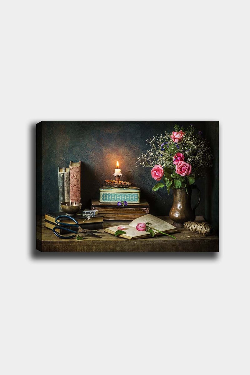 Dekorativ Canvastavla 50x70 cm - Flerfärgad - Inredning - Tavlor & konst - Canvastavlor