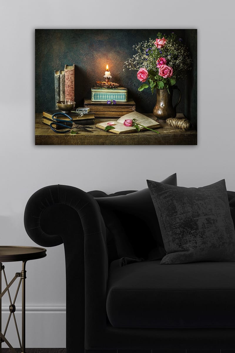 Dekorativ Canvastavla 50x70 cm - Flerfärgad - Inredning - Tavlor & konst - Canvastavlor