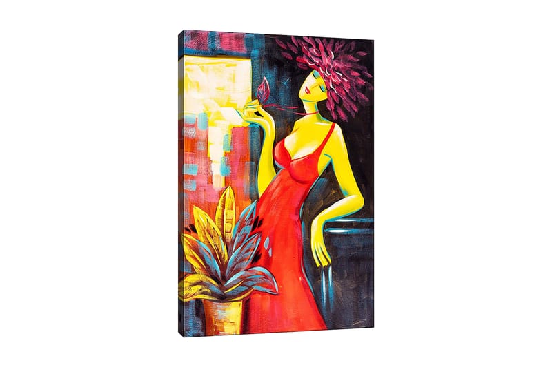 Dekorativ Canvastavla 50x70 cm - Flerfärgad - Inredning - Tavlor & konst - Canvastavlor