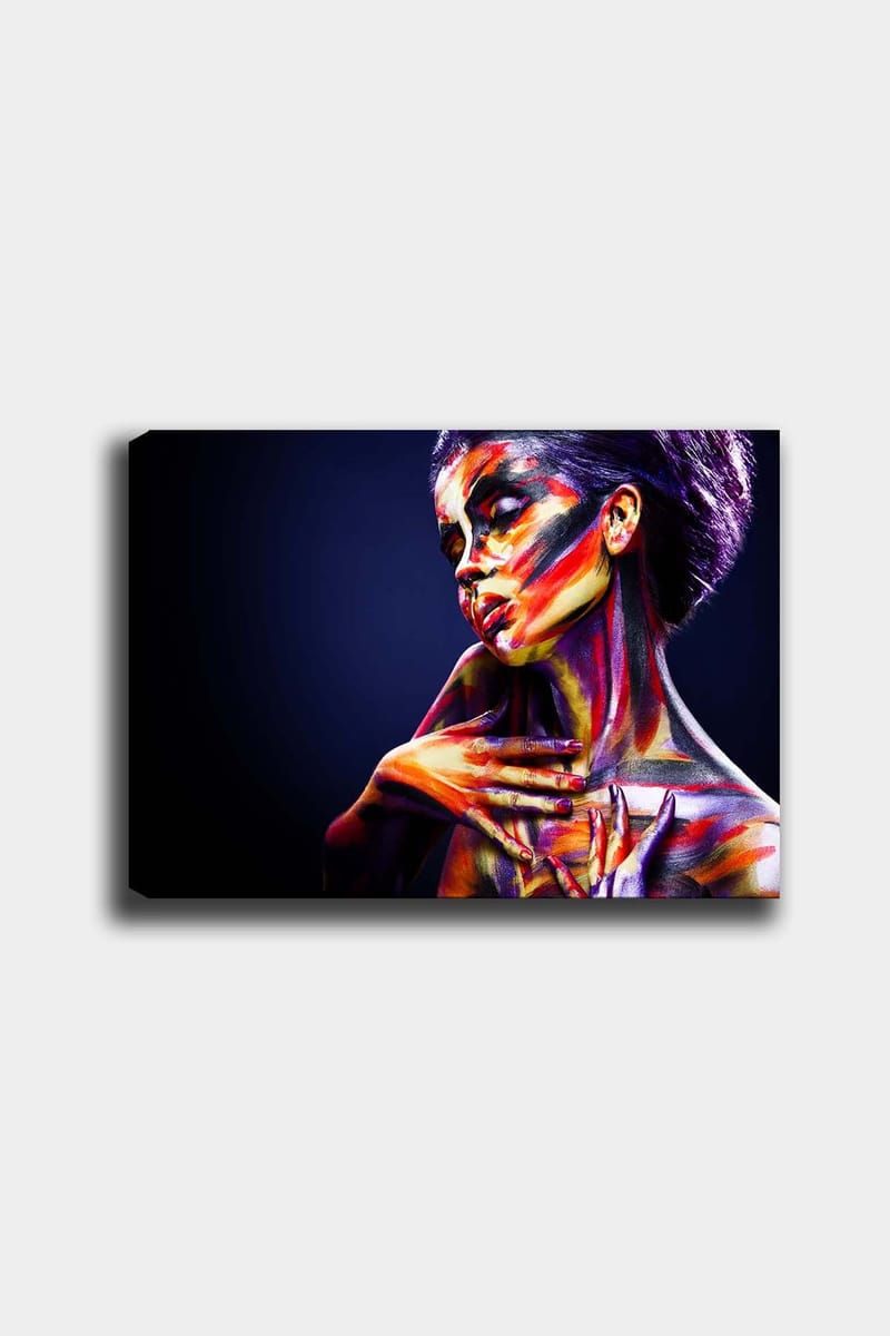 Dekorativ Canvastavla 50x70 cm - Flerfärgad - Inredning - Tavlor & konst - Canvastavlor