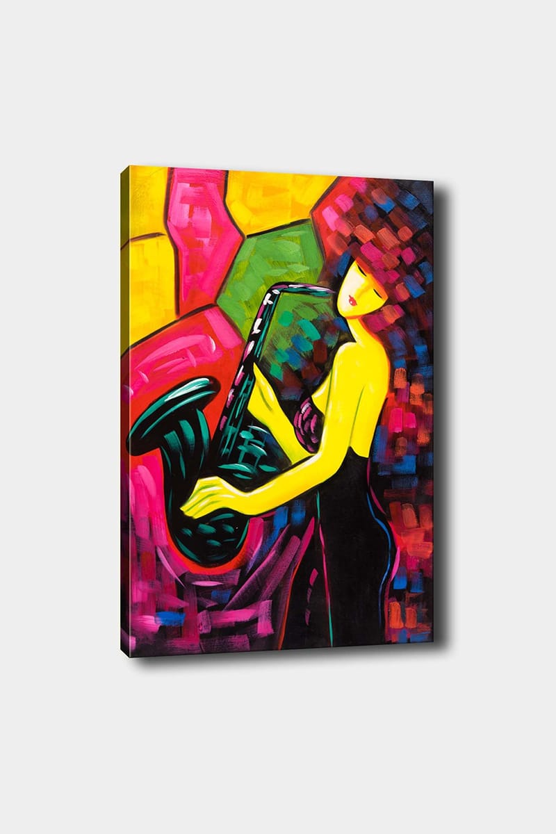 Dekorativ Canvastavla 50x70 cm - Flerfärgad - Inredning - Tavlor & konst - Canvastavlor