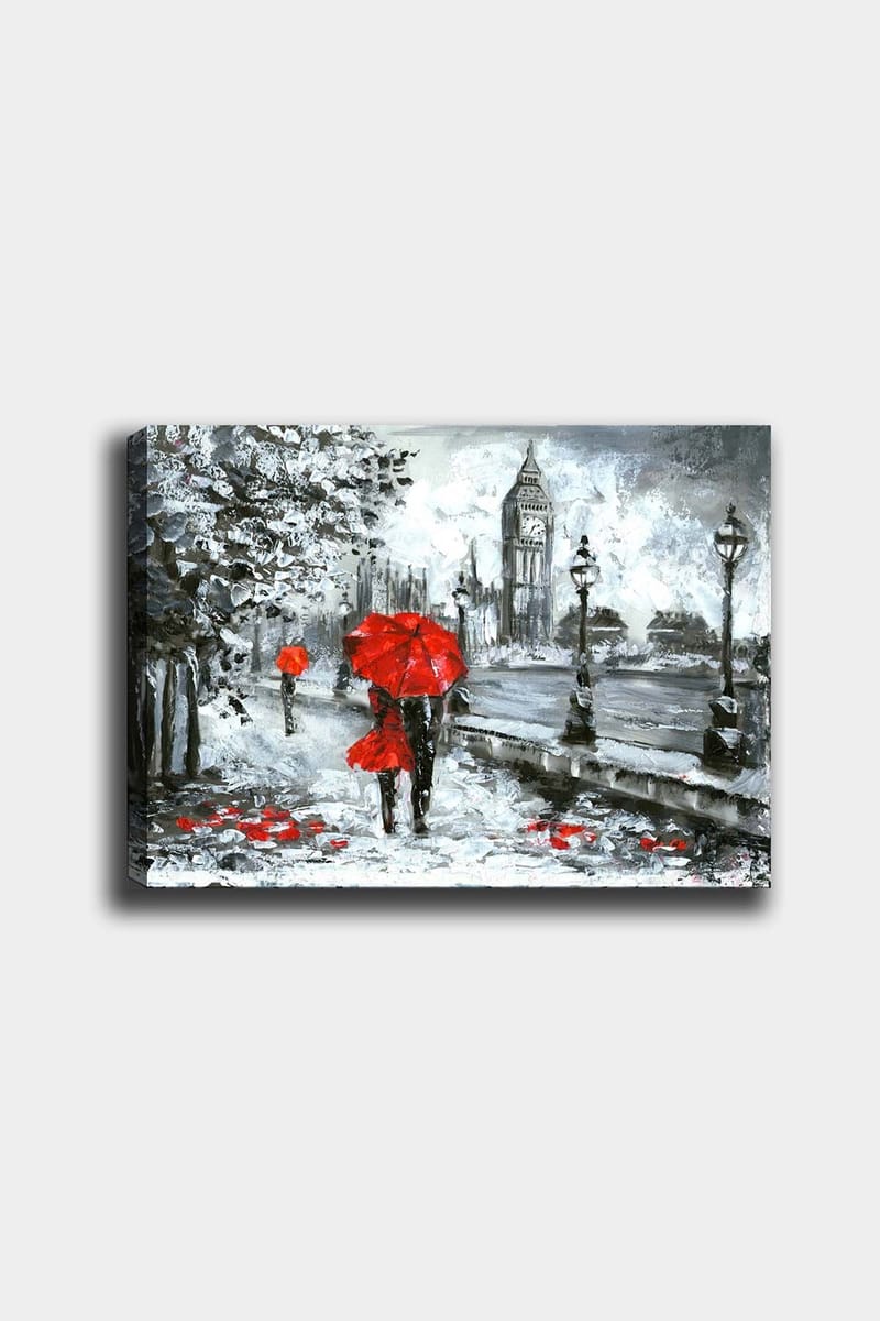 Dekorativ Canvastavla 50x70 cm - Flerfärgad - Inredning - Tavlor & konst - Canvastavlor