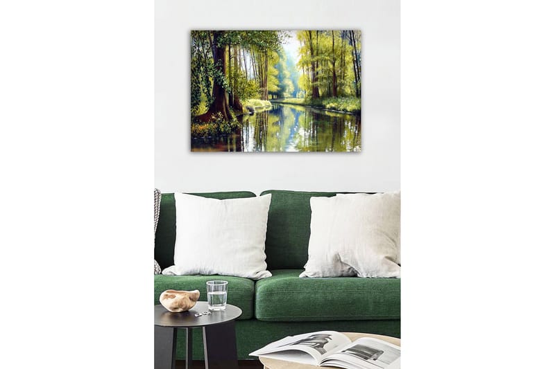 Dekorativ Canvastavla 50x70 cm - Flerfärgad - Inredning - Tavlor & konst - Canvastavlor