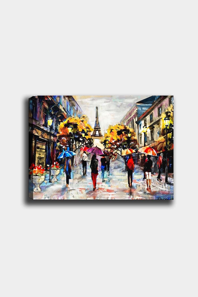 Dekorativ Canvastavla 50x70 cm - Flerfärgad - Inredning - Tavlor & konst - Canvastavlor