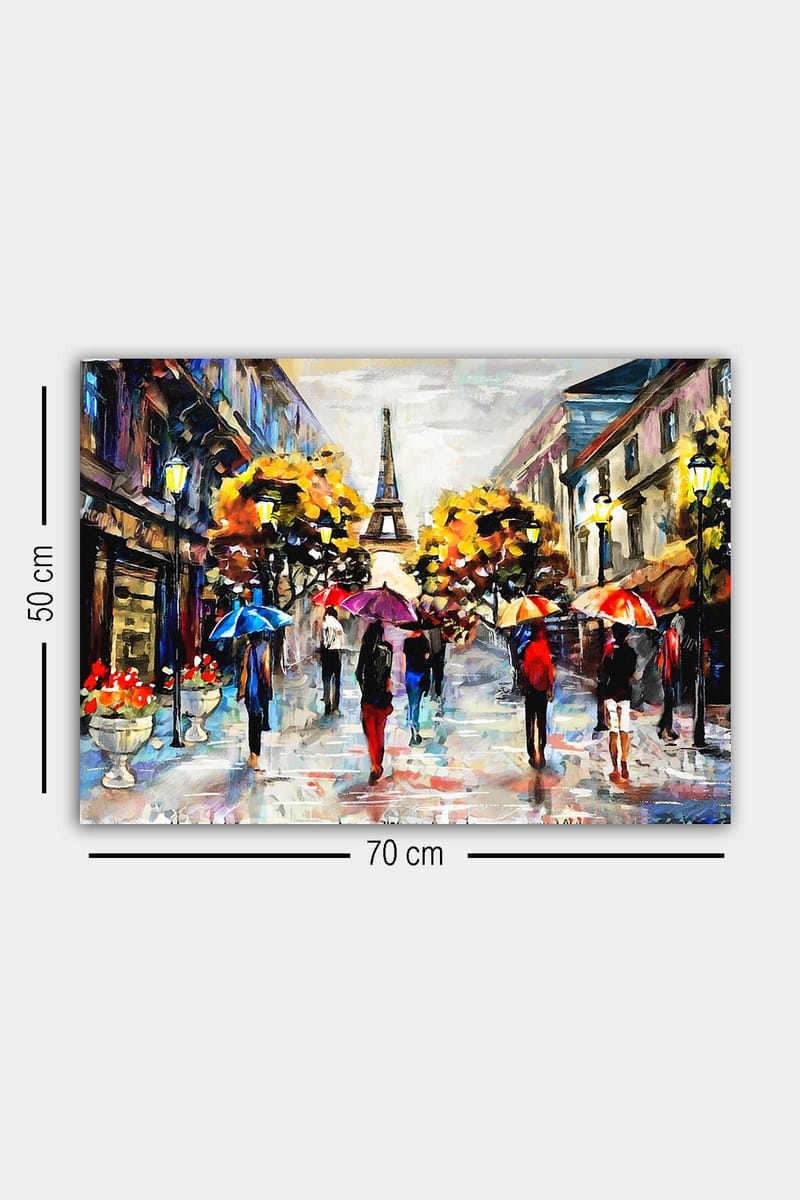 Dekorativ Canvastavla 50x70 cm - Flerfärgad - Inredning - Tavlor & konst - Canvastavlor