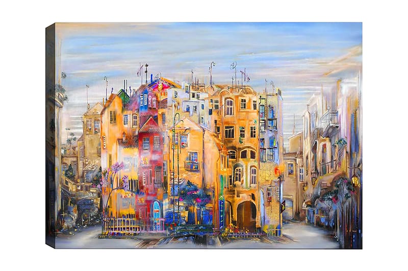 Dekorativ Canvastavla 50x70 cm - Flerfärgad - Inredning - Tavlor & konst - Canvastavlor