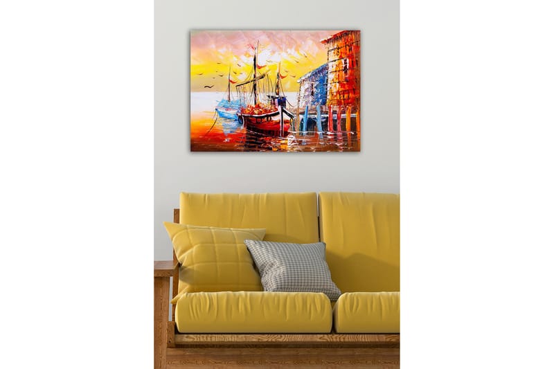 Dekorativ Canvastavla 50x70 cm - Flerfärgad - Inredning - Tavlor & konst - Canvastavlor