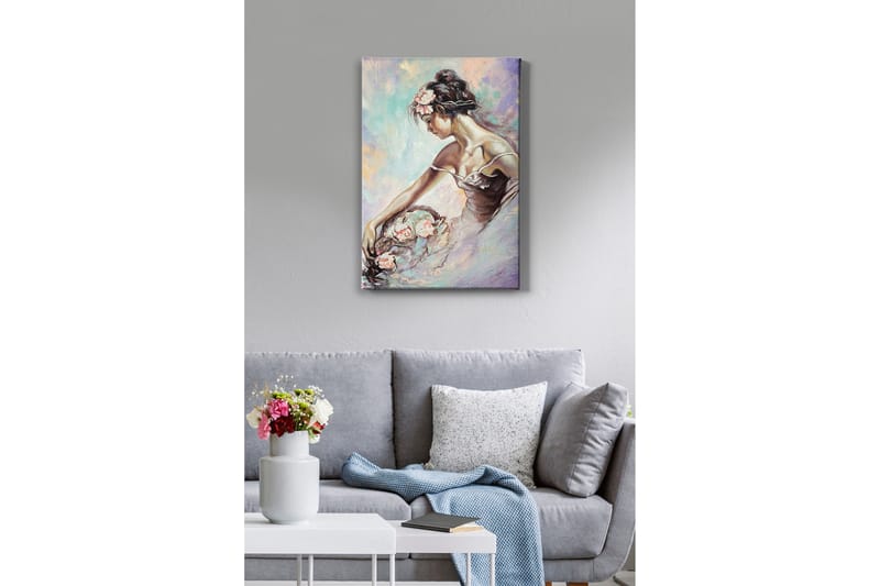 Dekorativ Canvastavla 50x70 cm - Flerfärgad - Inredning - Tavlor & konst - Canvastavlor