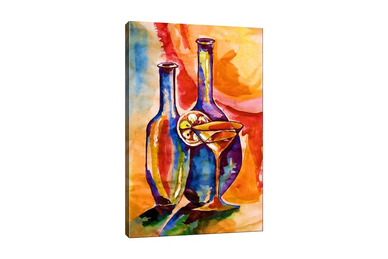 Dekorativ Canvastavla 50x70 cm - Flerfärgad - Inredning - Tavlor & konst - Canvastavlor
