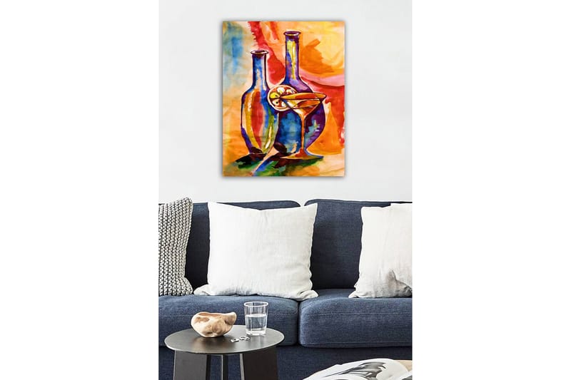 Dekorativ Canvastavla 50x70 cm - Flerfärgad - Inredning - Tavlor & konst - Canvastavlor