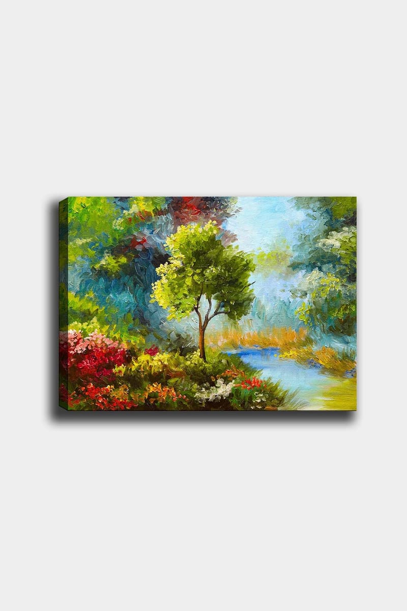 Dekorativ Canvastavla 50x70 cm - Flerfärgad - Inredning - Tavlor & konst - Canvastavlor