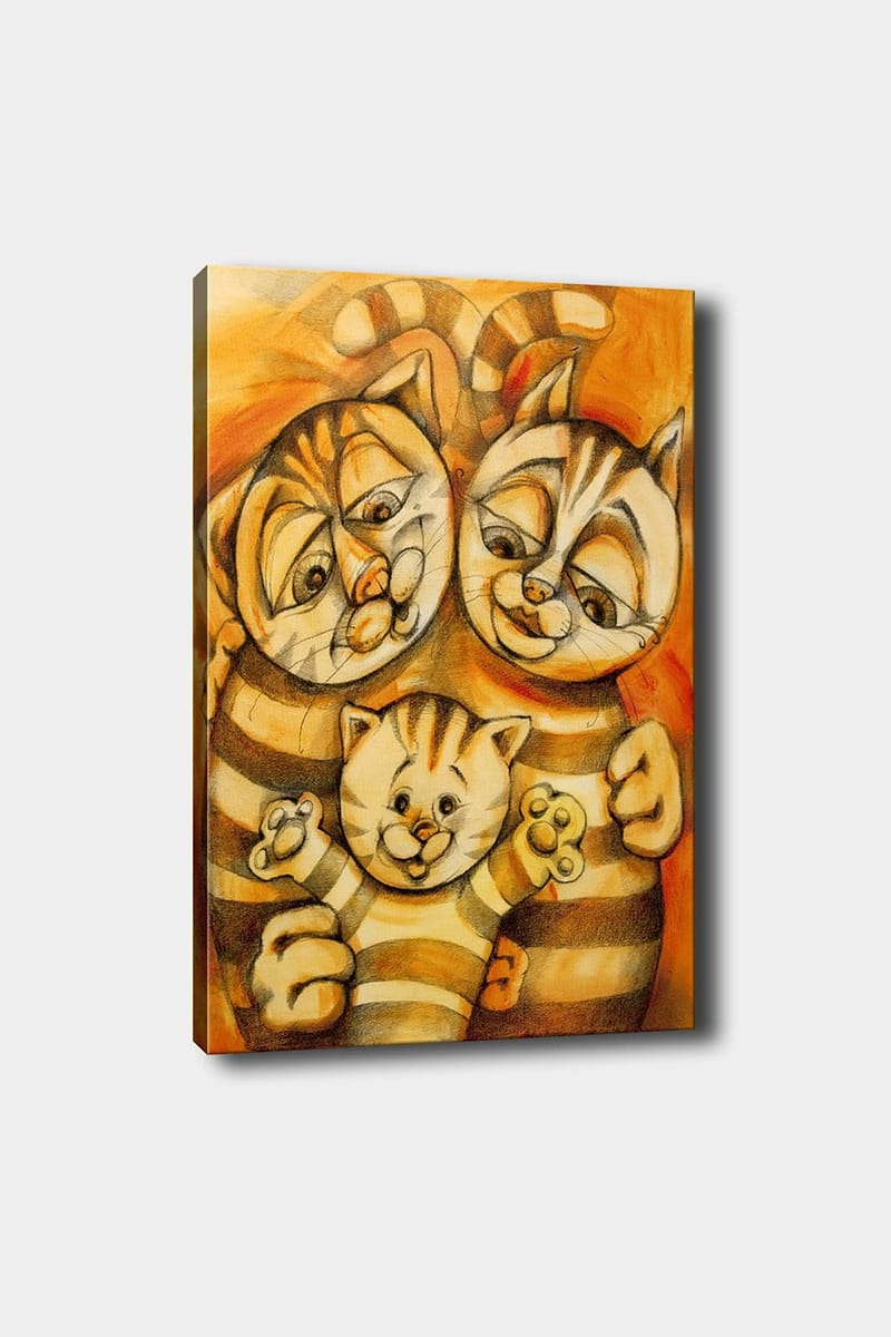 Dekorativ Canvastavla 50x70 cm - Flerfärgad - Inredning - Tavlor & konst - Canvastavlor