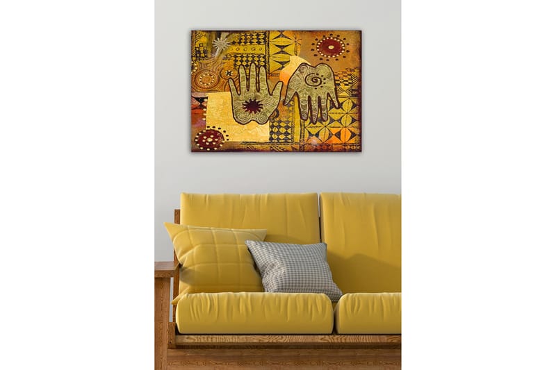 Dekorativ Canvastavla 50x70 cm - Flerfärgad - Inredning - Tavlor & konst - Canvastavlor