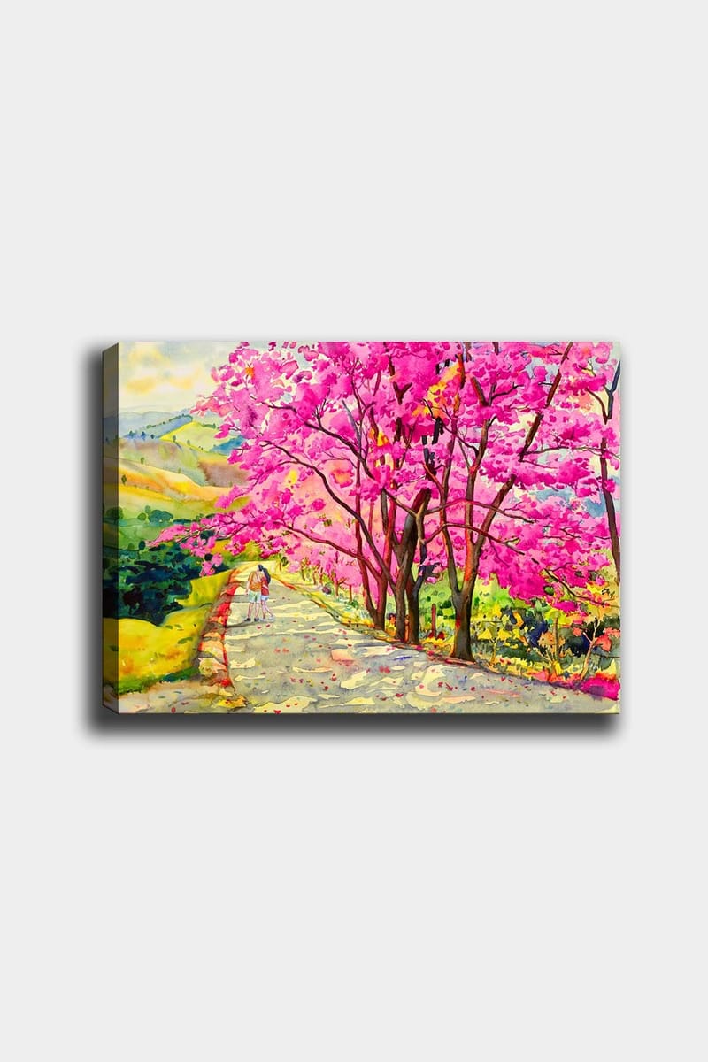 Dekorativ Canvastavla 50x70 cm - Flerfärgad - Inredning - Tavlor & konst - Canvastavlor