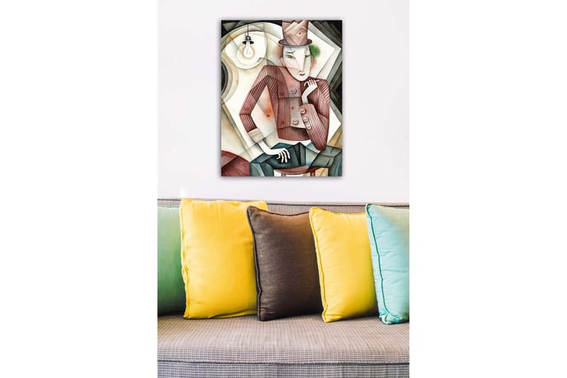 Dekorativ Canvastavla 50x70 cm - Flerfärgad - Inredning - Tavlor & konst - Canvastavlor