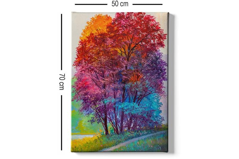 Dekorativ Canvastavla 50x70 cm - Flerfärgad - Inredning - Tavlor & konst - Canvastavlor