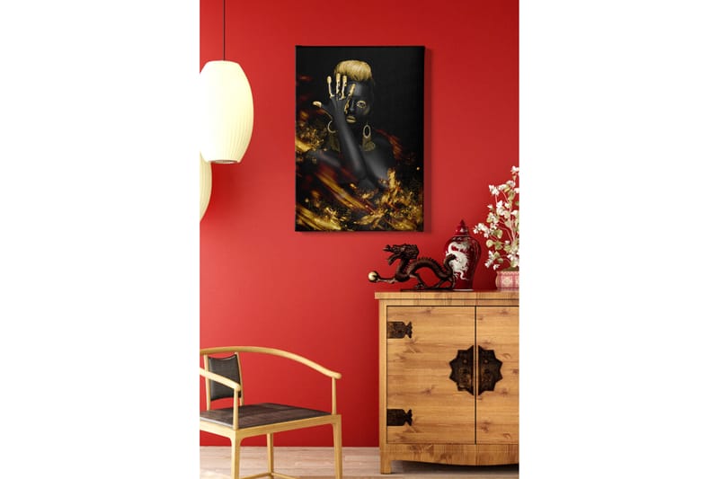 Dekorativ Canvastavla 50x70 cm - Flerfärgad - Inredning - Tavlor & konst - Canvastavlor