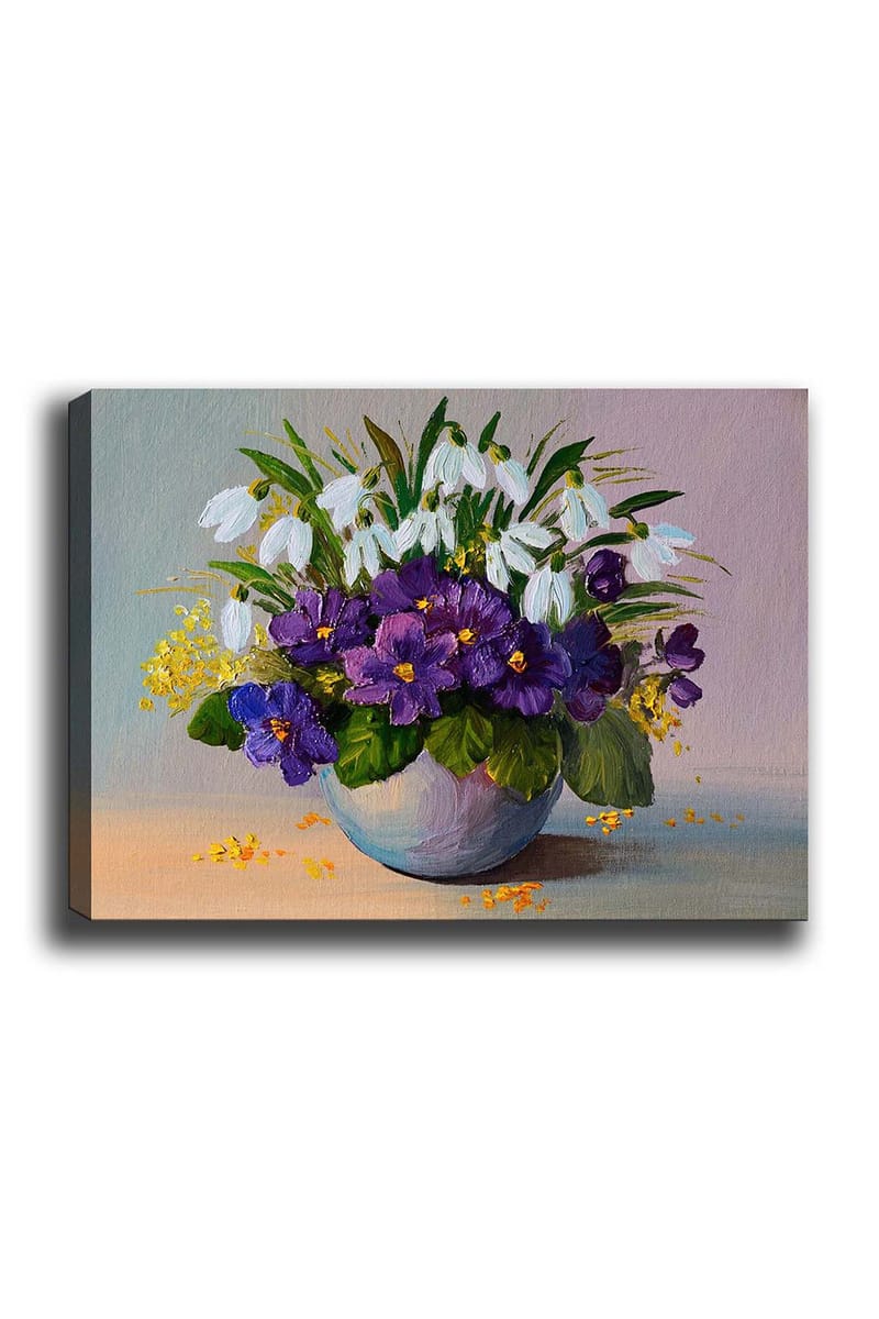 Dekorativ Canvastavla 50x70 cm - Flerfärgad - Inredning - Tavlor & konst - Canvastavlor