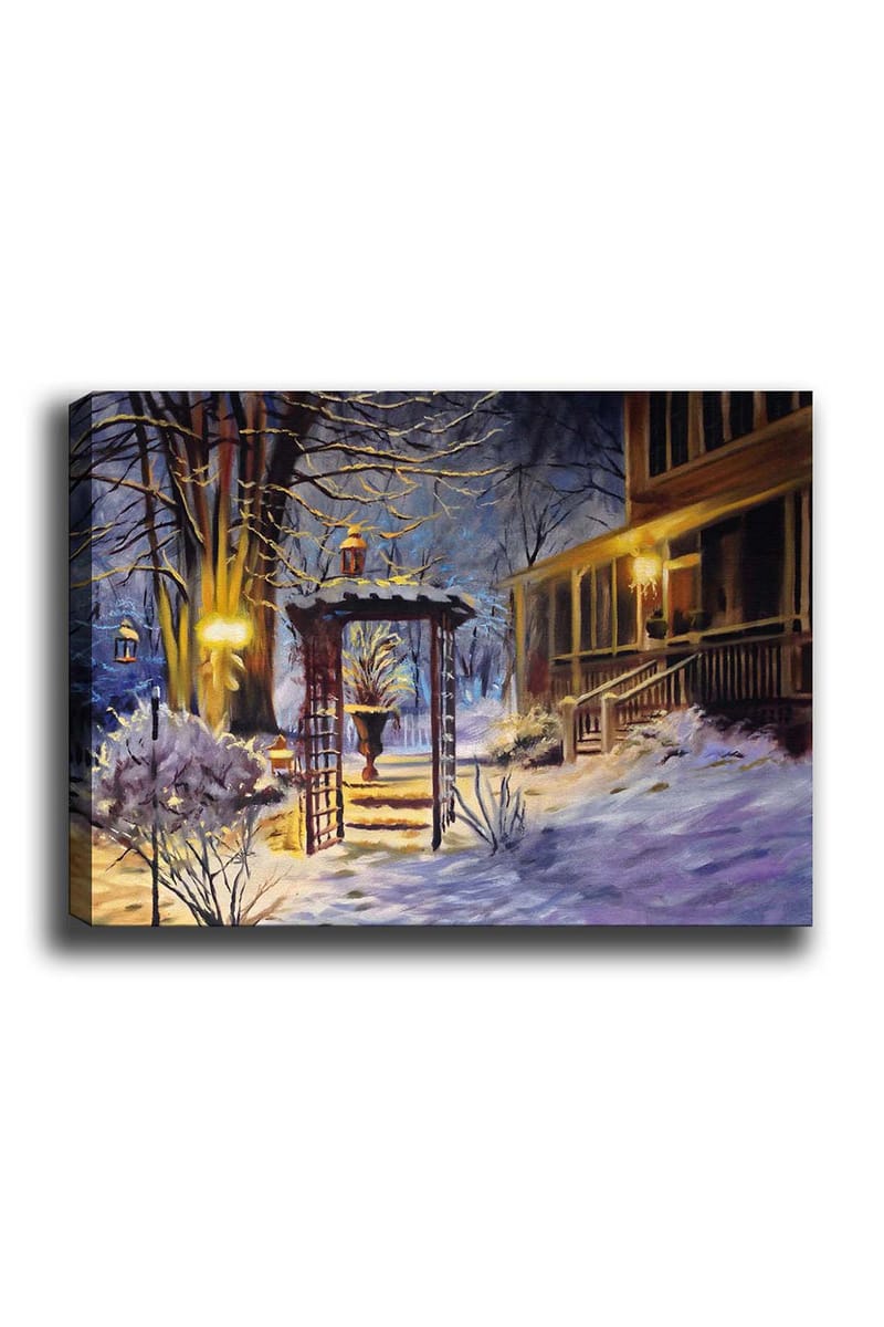 Dekorativ Canvastavla 50x70 cm - Flerfärgad - Inredning - Tavlor & konst - Canvastavlor