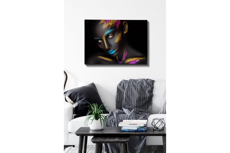 Dekorativ Canvastavla 50x70 cm - Flerfärgad - Inredning - Tavlor & konst - Canvastavlor