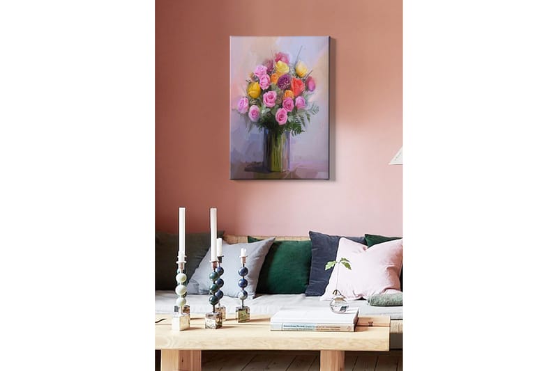 Dekorativ Canvastavla 50x70 cm - Flerfärgad - Inredning - Tavlor & konst - Canvastavlor