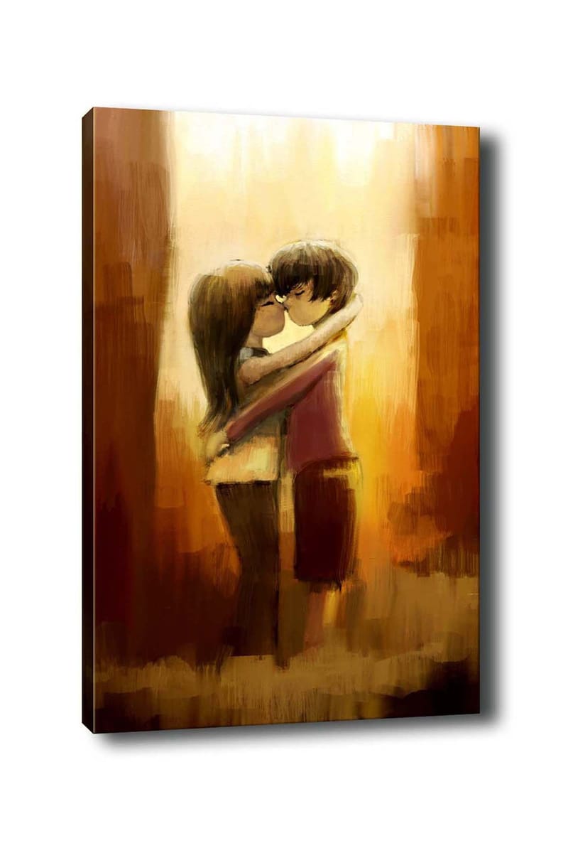 Dekorativ Canvastavla 50x70 cm - Flerfärgad - Inredning - Tavlor & konst - Canvastavlor