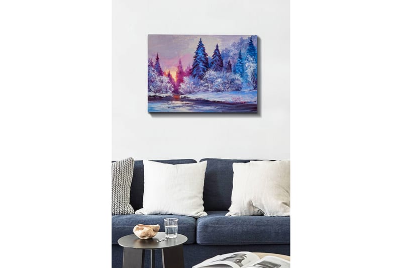 Dekorativ Canvastavla 50x70 cm - Flerfärgad - Inredning - Tavlor & konst - Canvastavlor