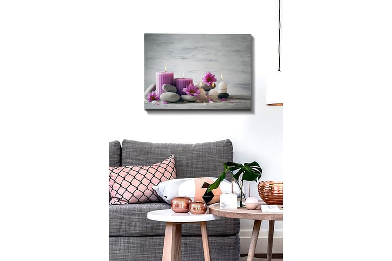 Dekorativ Canvastavla 50x70 cm - Flerfärgad - Inredning - Tavlor & konst - Canvastavlor