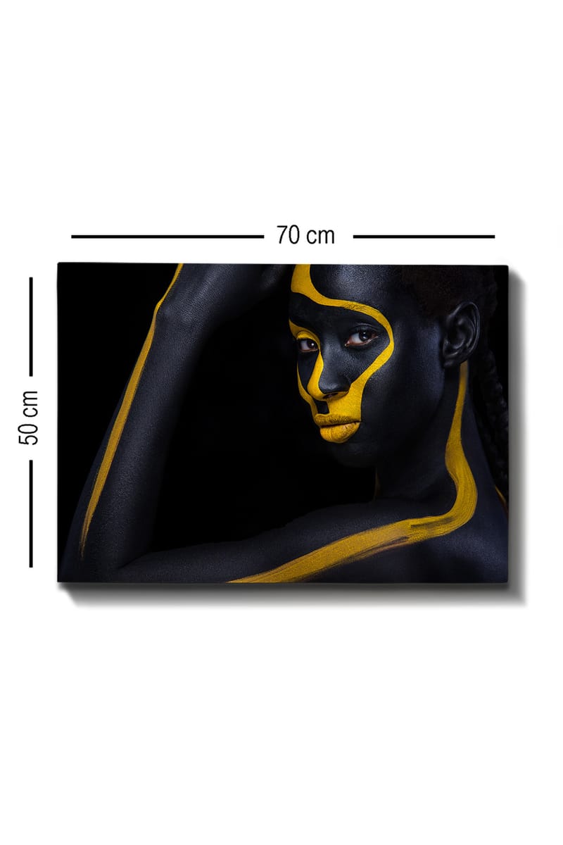 Dekorativ Canvastavla 50x70 cm - Flerfärgad - Inredning - Tavlor & konst - Canvastavlor
