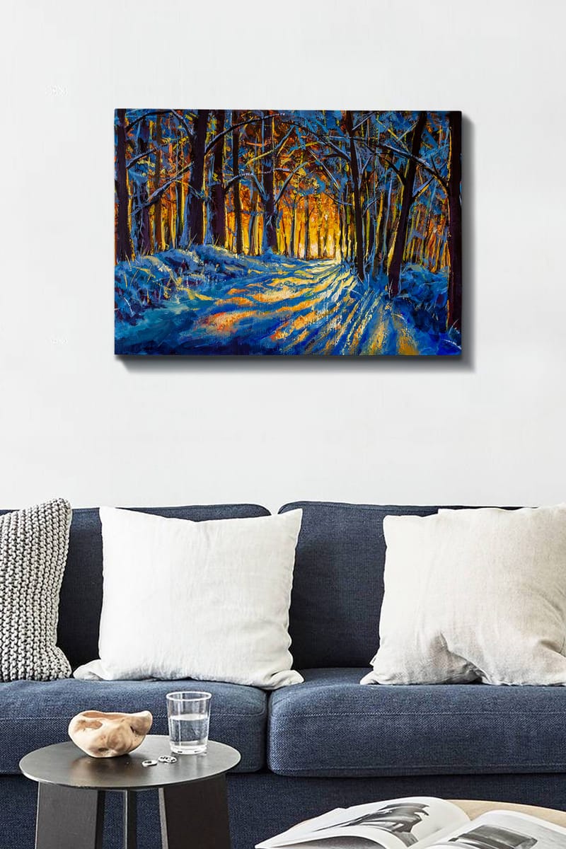 Dekorativ Canvastavla 50x70 cm - Flerfärgad - Inredning - Tavlor & konst - Canvastavlor