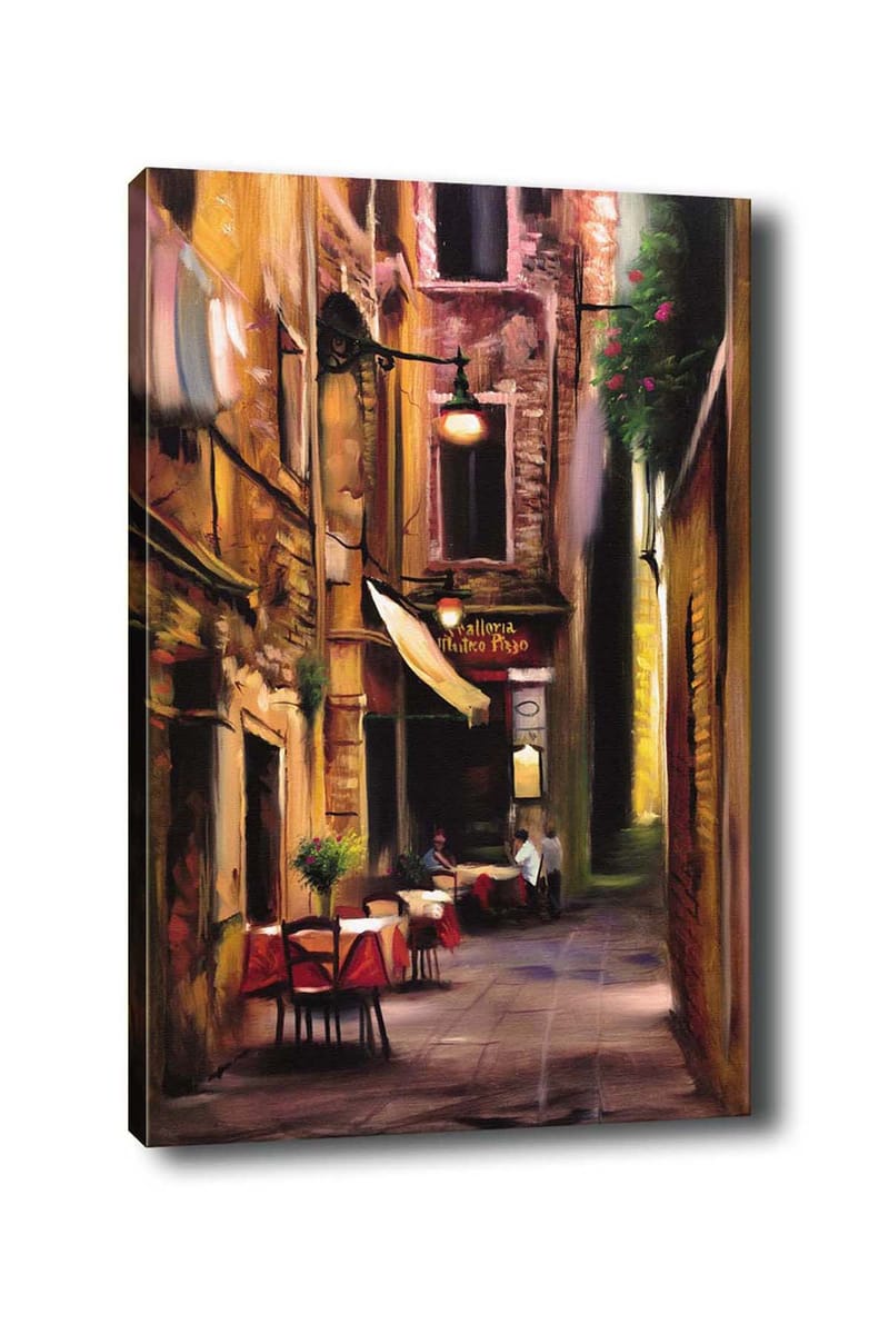 Dekorativ Canvastavla 50x70 cm - Flerfärgad - Inredning - Tavlor & konst - Canvastavlor